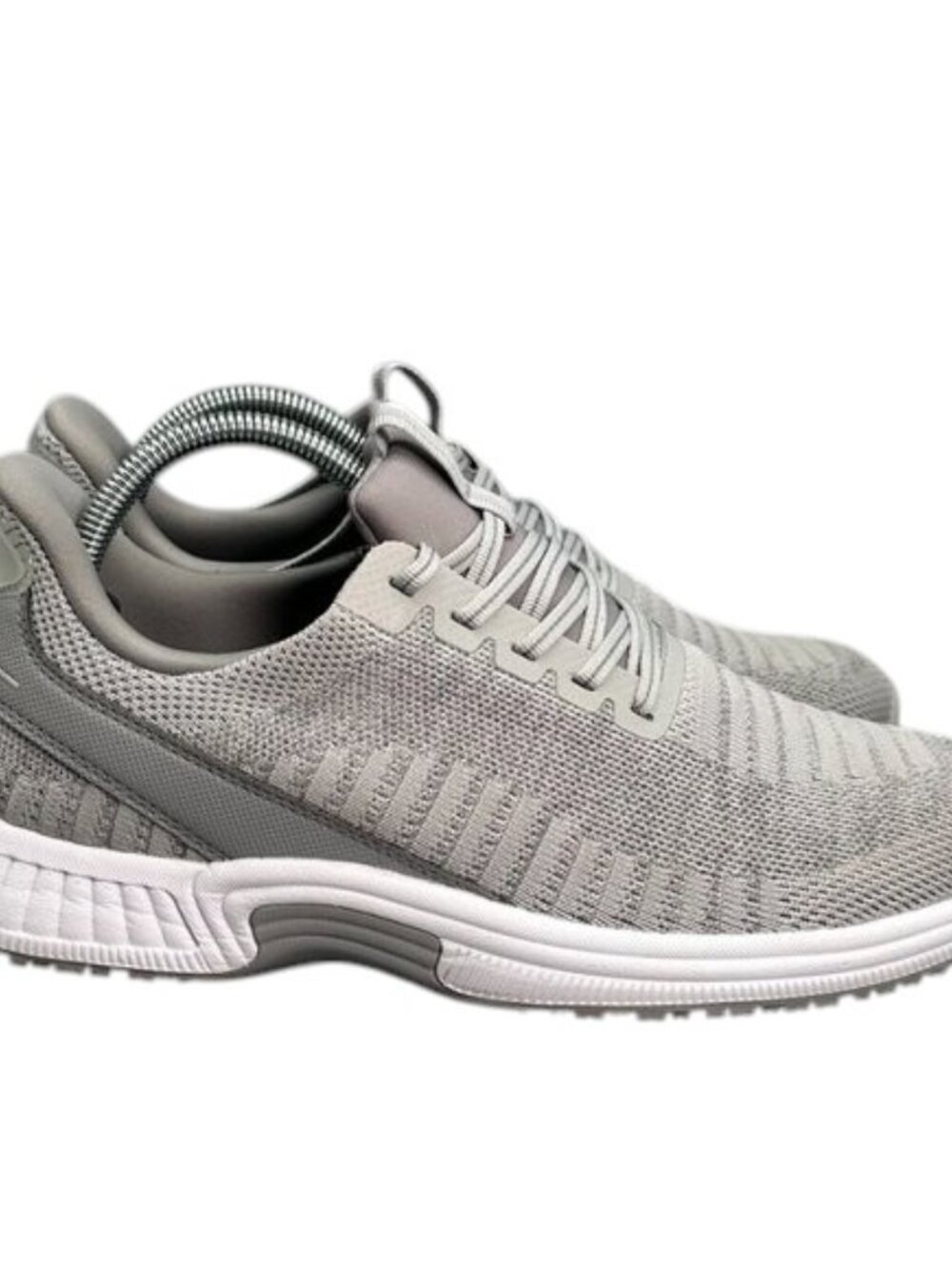 NEW ORTHOFEET Kita Hands-Free Women’s Sneakers – Gray Size 7.5 Lace-Up Athletic